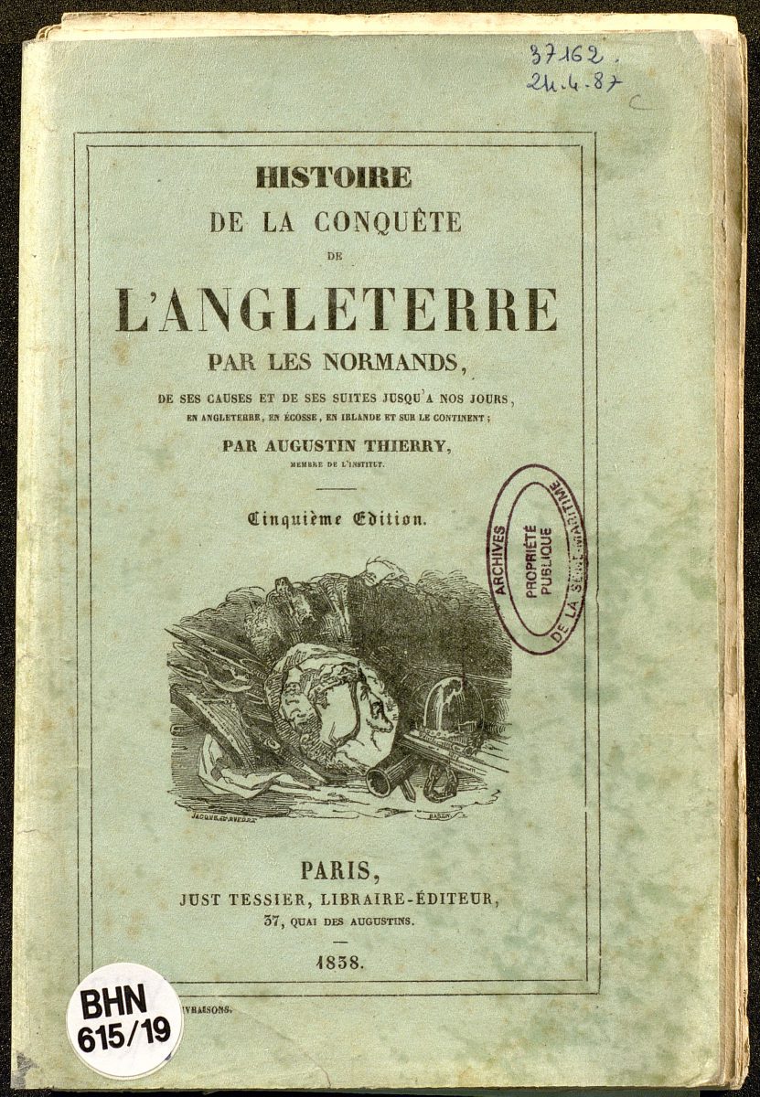 Histoire de la conquête de l’Angleterre par les Normands