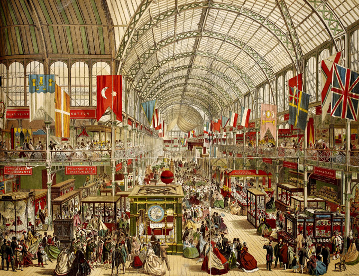 La « Great Exhibition » au Crystal Palace, 1851