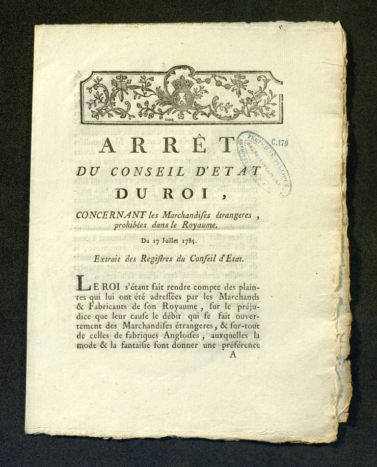 v26_c179_27_arret_roi_marchandises_prohibees